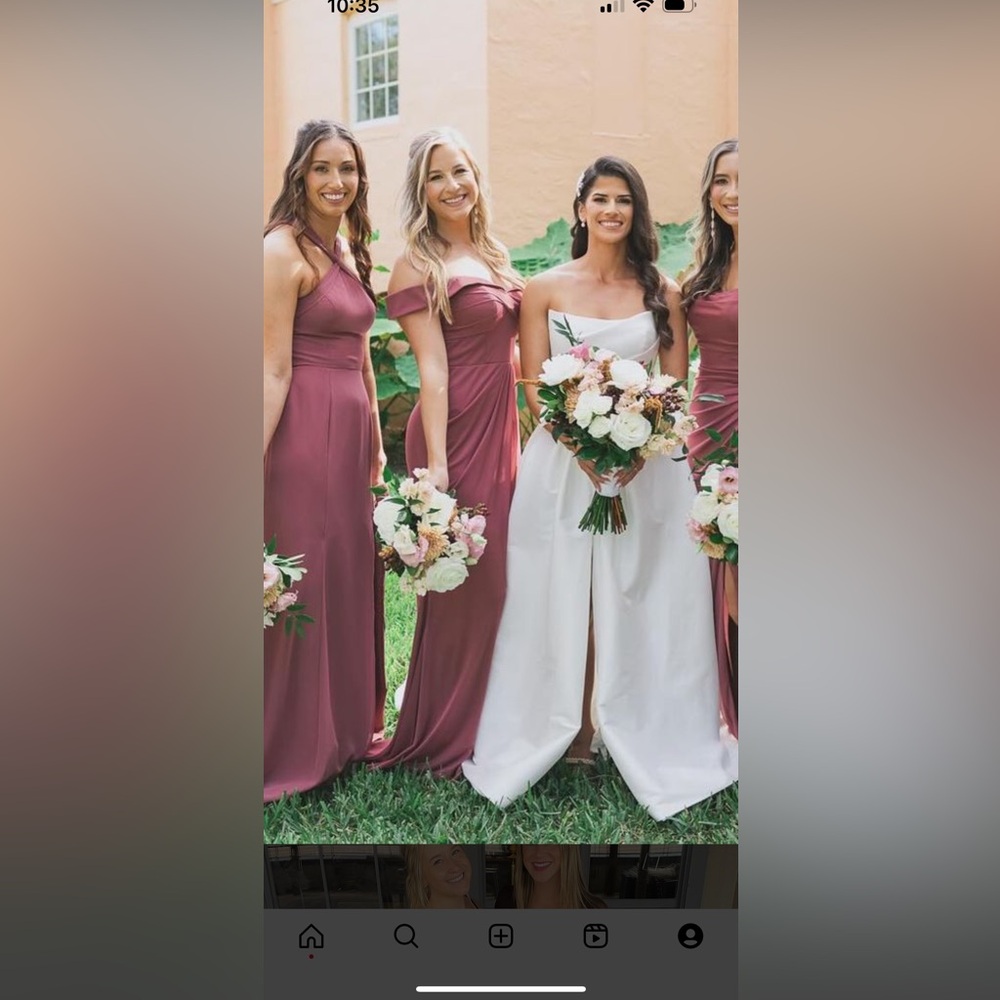 Azazie mena dress